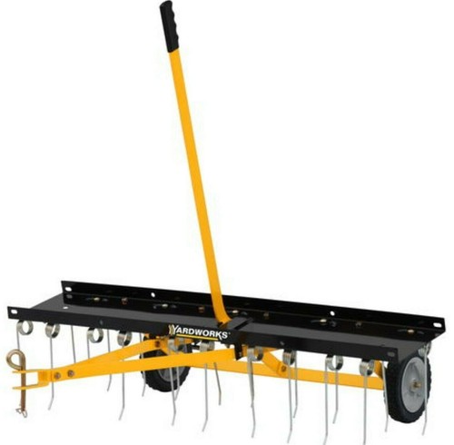 Tow behind lawn tine - behind,